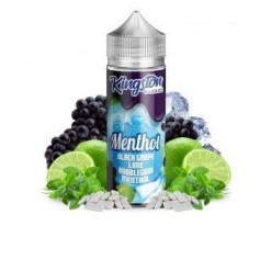 Black Grape, Lime Bubblegum Menthol 100ml - Kingston E-liquid