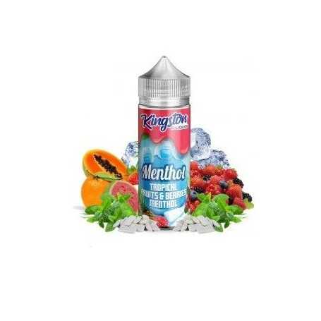 Tropical Fruits & Berries Menthol 100ml - Kingston E-liquid