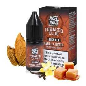 Nic Salt Tobacco Club Vanilla Toffee 10ml - Just Juice