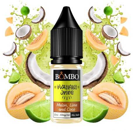 Melon Lime & Coco10ml - Wailani Juice Nic Salts by Bombo
