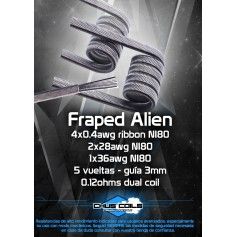 Fraped Alien 0.12 Ohm - Chus Coils