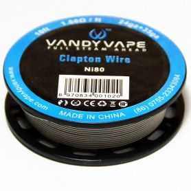 Ni80 Clapton Wire 24ga+35ga - Vandy Vape